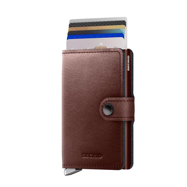Daniel Ray Secrid Miniwallet Portemonnee Dusk Dark Brown