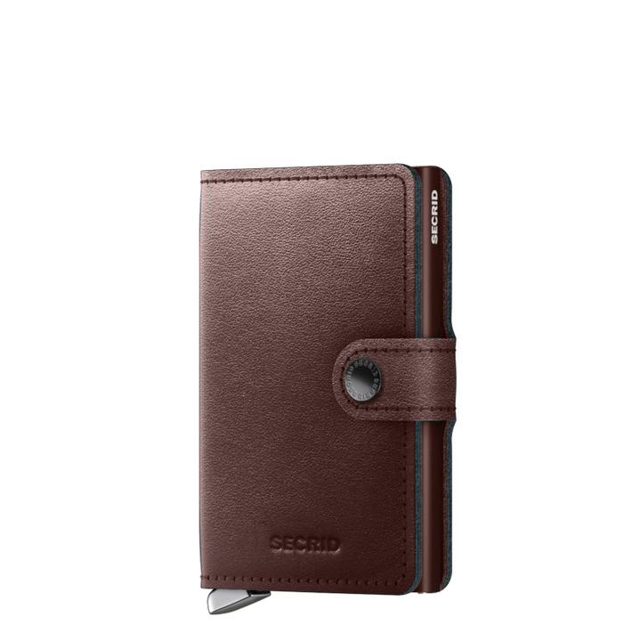 daniel ray Secrid Miniwallet Portemonnee Dusk dark brown