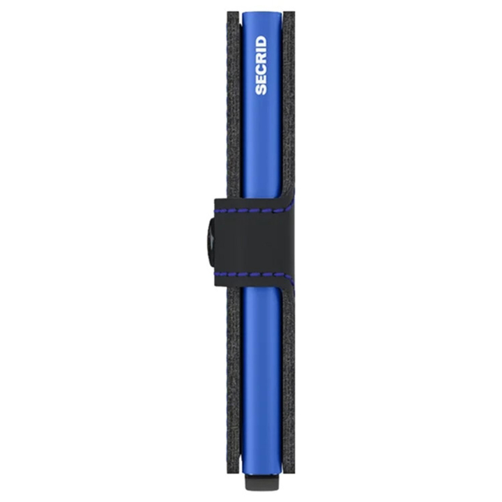 Daniel Ray Secrid Miniwallet Portemonnee Matte Black & Blue