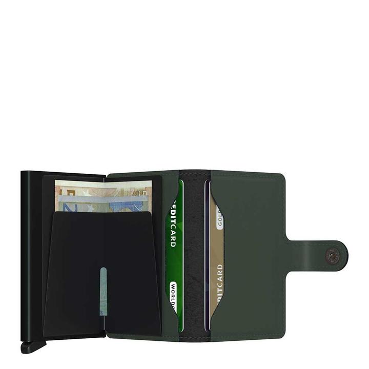 Daniel Ray Secrid Miniwallet Portemonnee Matte Green / Black