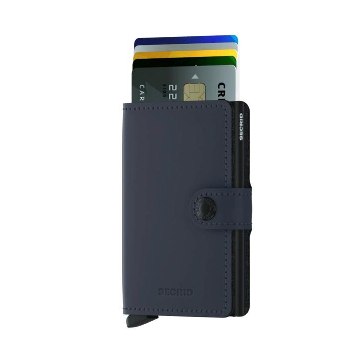 Daniel Ray Secrid Miniwallet Portemonnee Matte Night Blue