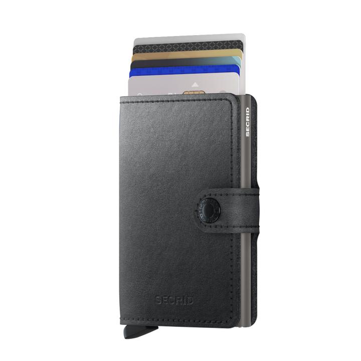 Daniel Ray Secrid Miniwallet Portemonnee Mirum Plant-Based Black