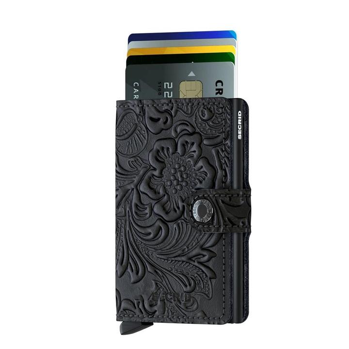 Daniel Ray Secrid Miniwallet Portemonnee Ornament Black