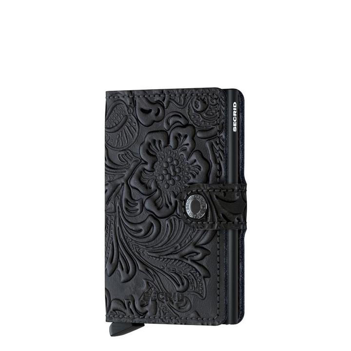 daniel ray Secrid Miniwallet Portemonnee Ornament black