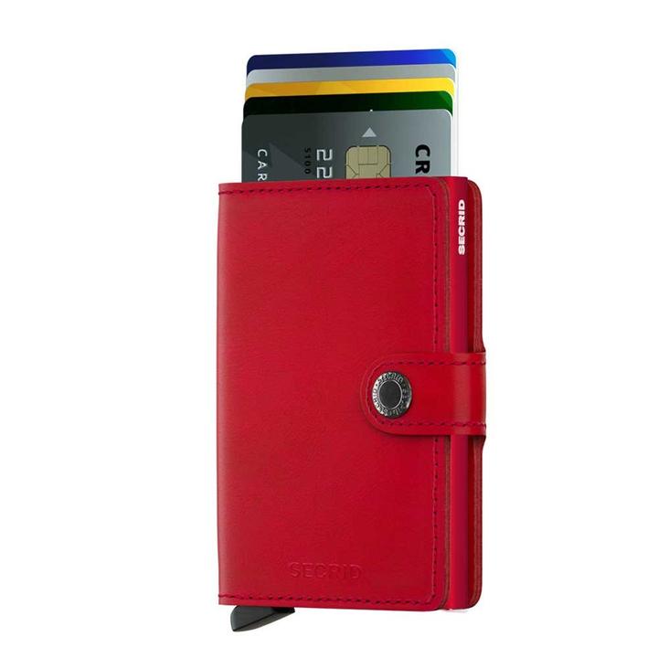 Daniel Ray Secrid Miniwallet Portemonnee Red Leather