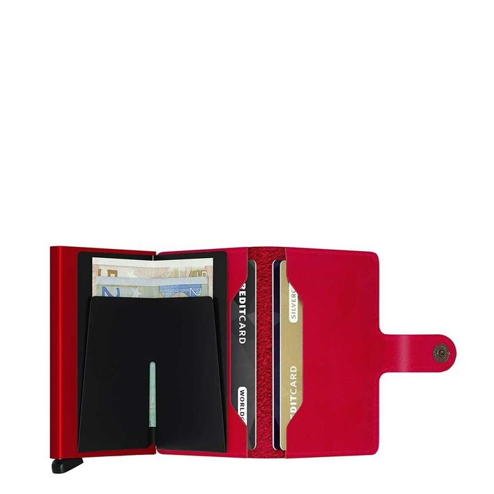 Daniel Ray Secrid Miniwallet Portemonnee Red Leather