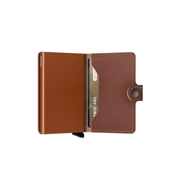 Daniel Ray Secrid Miniwallet Portemonnee Saffiano Caramel