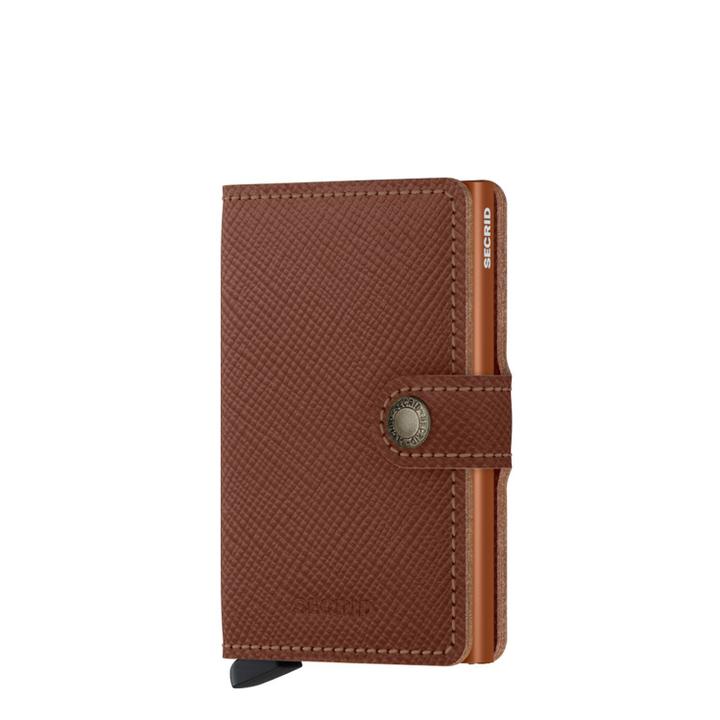 daniel ray Secrid Miniwallet Portemonnee Saffiano caramel