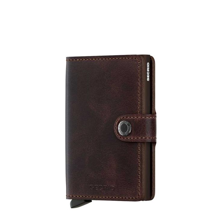 daniel ray Secrid Miniwallet Portemonnee Vintage chocolate