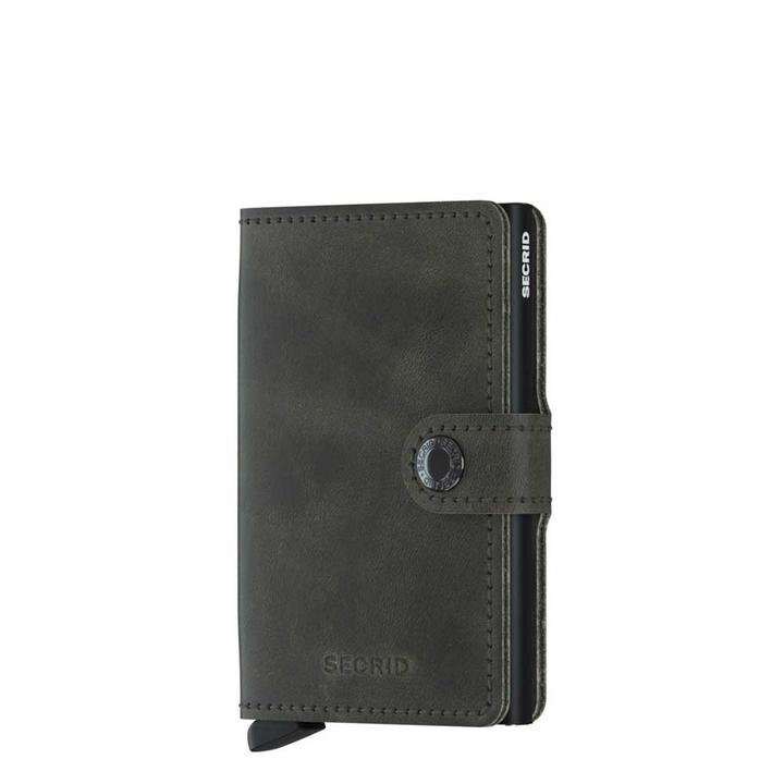 daniel ray Secrid Miniwallet Portemonnee Vintage olive / black