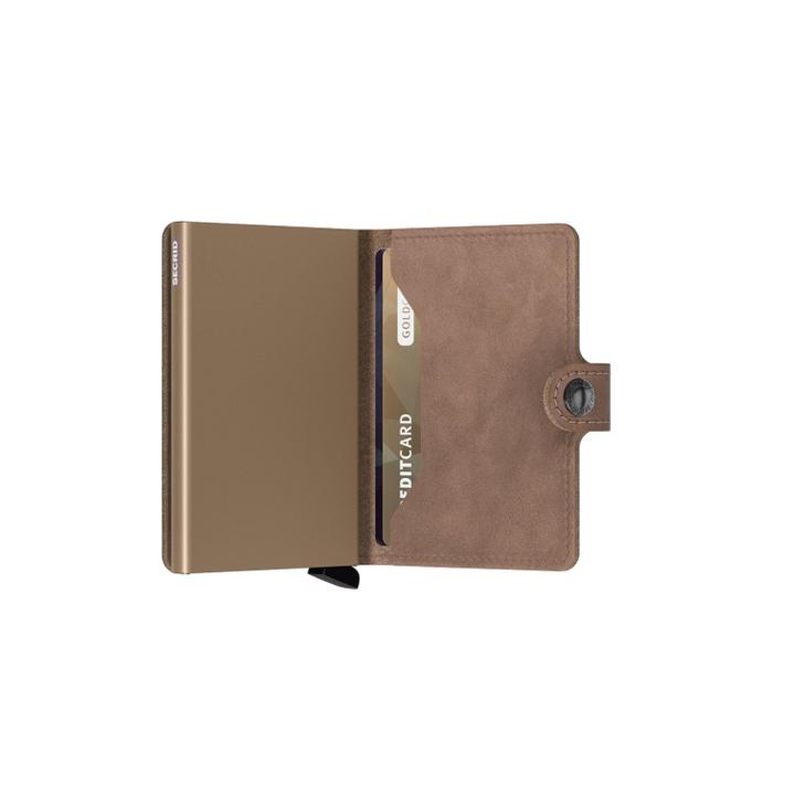 Daniel Ray Secrid Miniwallet Portemonnee Vintage Taupe