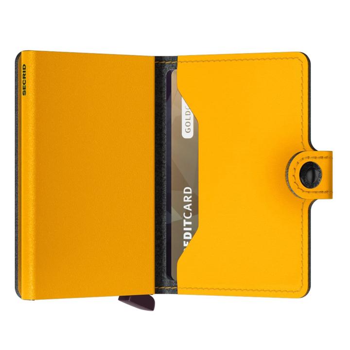 Daniel Ray Secrid Miniwallet Portemonnee Yard Powder Ochre