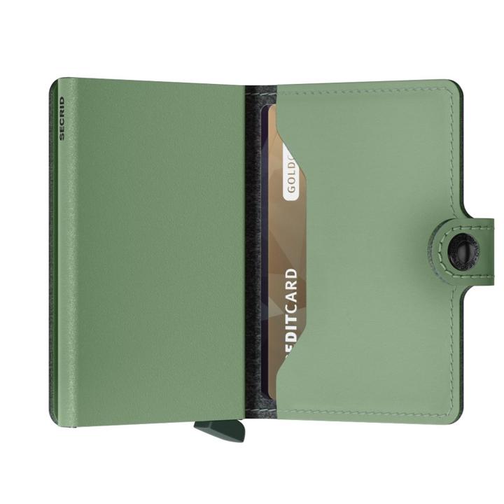 Daniel Ray Secrid Miniwallet Portemonnee Yard Powder Pistachio