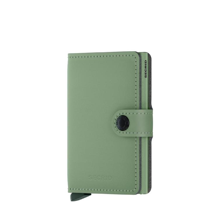 daniel ray Secrid Miniwallet Portemonnee Yard Powder pistachio