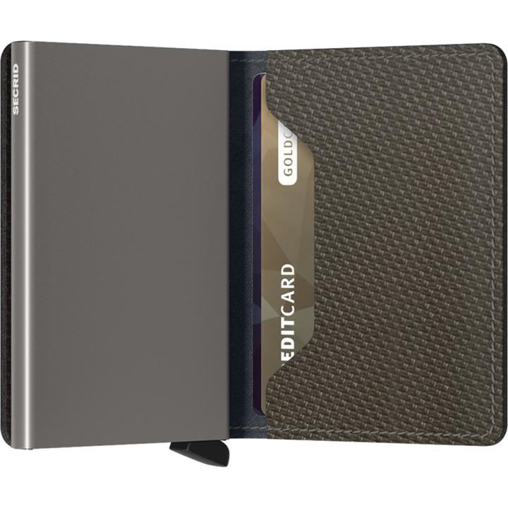 Daniel Ray Secrid Slimwallet Portemonnee Carbon Khaki
