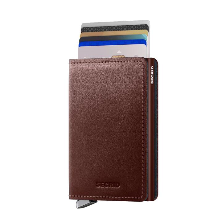 Daniel Ray Secrid Slimwallet Portemonnee Dusk Dark Brown