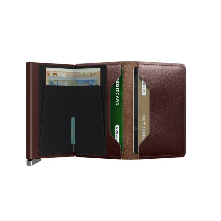 Daniel Ray Secrid Slimwallet Portemonnee Dusk Dark Brown