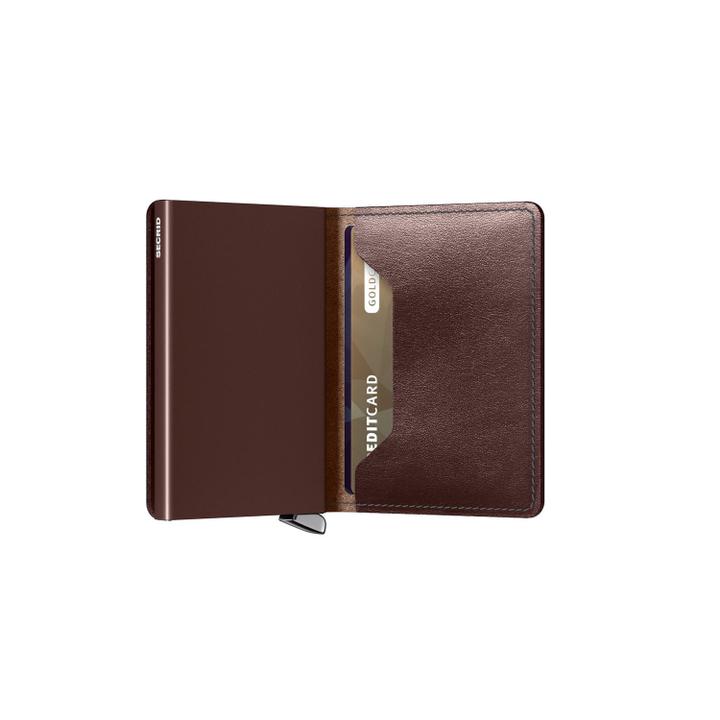 Daniel Ray Secrid Slimwallet Portemonnee Dusk Dark Brown