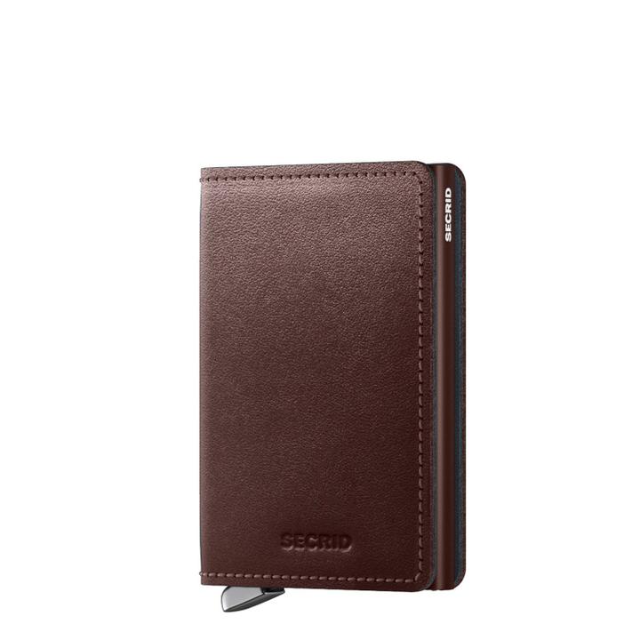 daniel ray Secrid Slimwallet Portemonnee Dusk dark brown