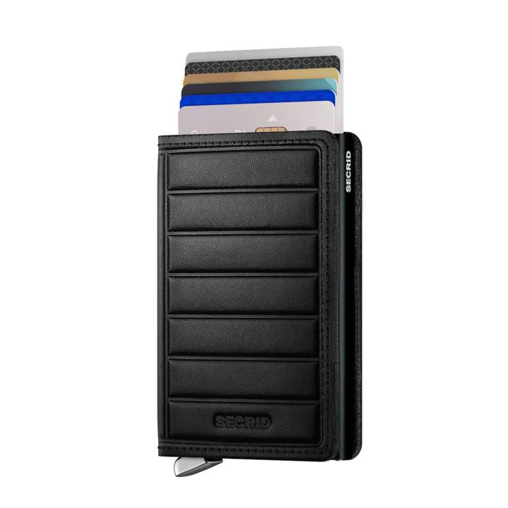 Daniel Ray Secrid Slimwallet Portemonnee Emboss Lines Black