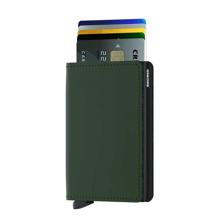 Daniel Ray Secrid Slimwallet Portemonnee Matte Green & Black