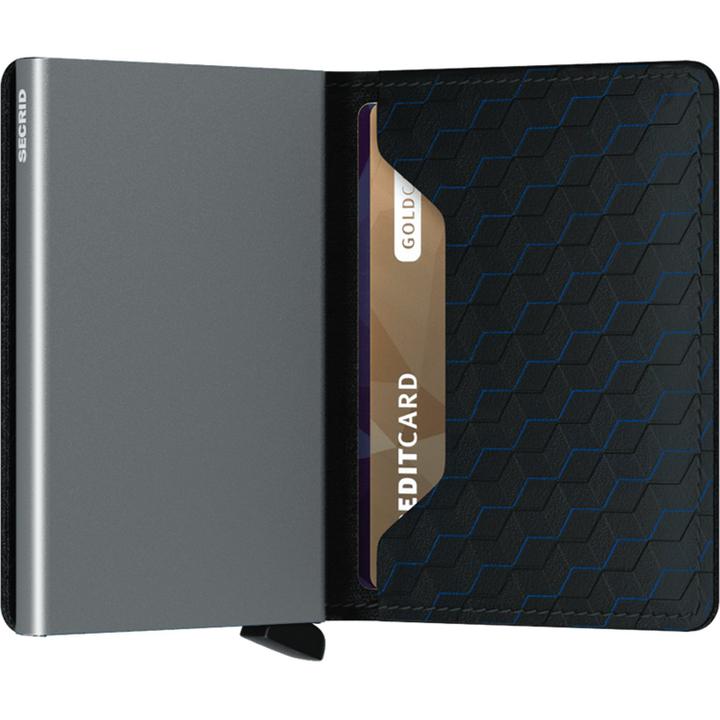Daniel Ray Secrid Slimwallet Portemonnee Optical Black & Titanium