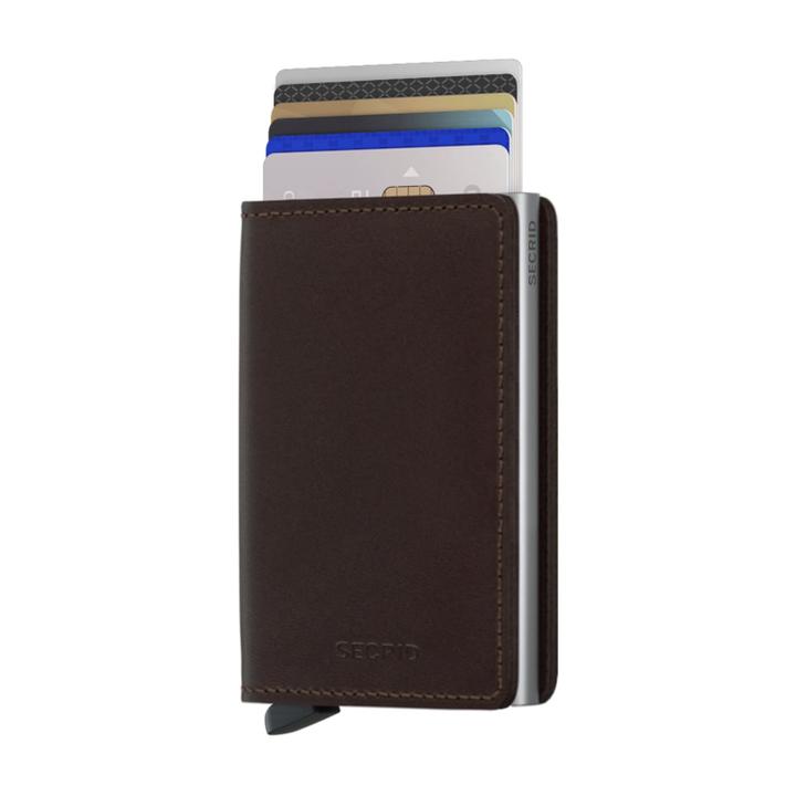 Daniel Ray Secrid Slimwallet Portemonnee Original Dark Brown