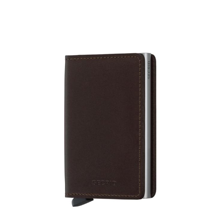 daniel ray Secrid Slimwallet Portemonnee Original dark brown