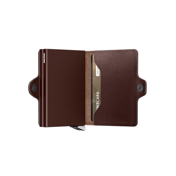 Daniel Ray Secrid Twinwallet Portemonnee Dusk Dark Brown