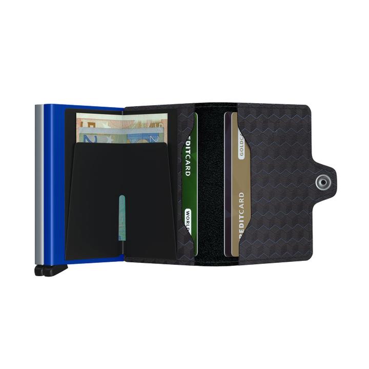 Daniel Ray Secrid Twinwallet Portemonnee Optical Black & Titanium