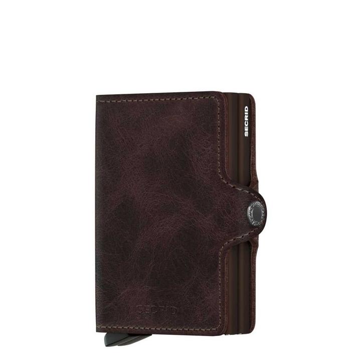 daniel ray Secrid Twinwallet Portemonnee Vintage chocolate