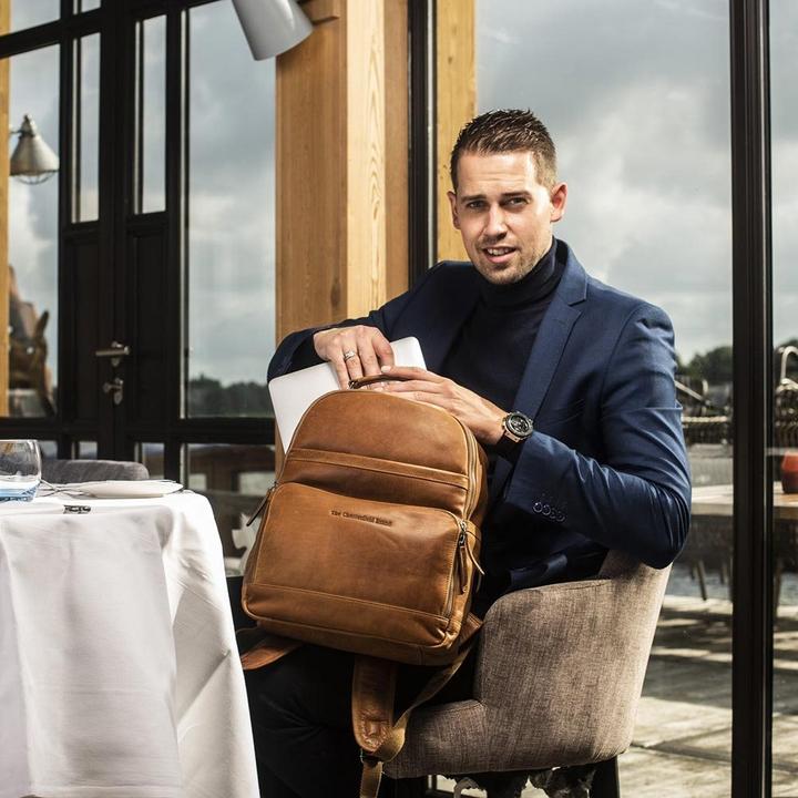 Daniel Ray The Chesterfield Brand Austin Backpack Brown