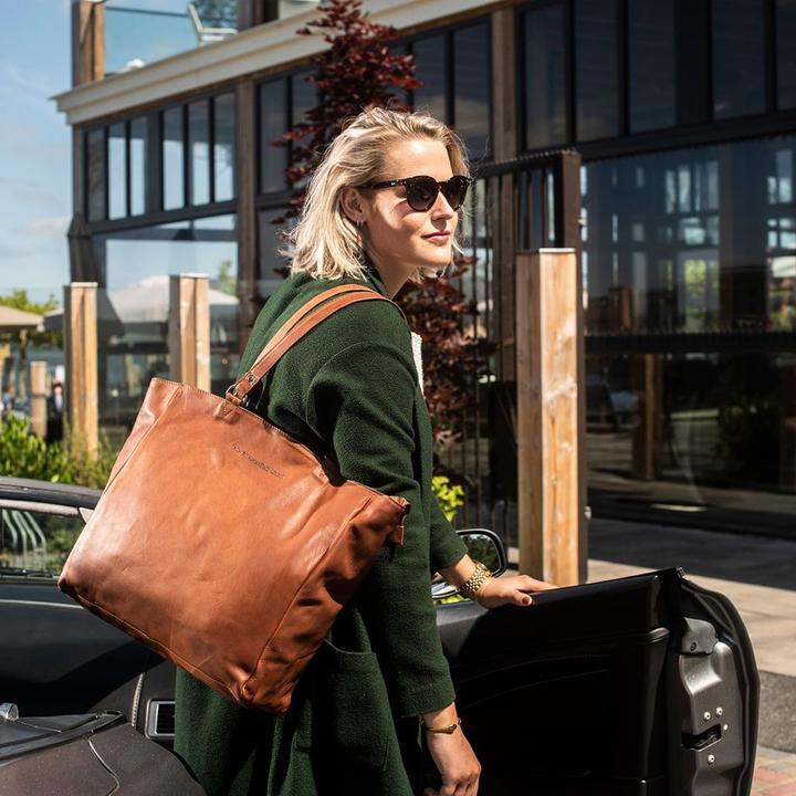 Daniel Ray The Chesterfield Brand Berlin Shopper Large Cognac