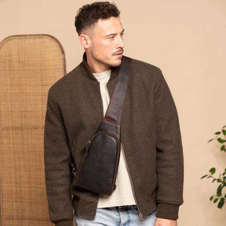 Daniel Ray The Chesterfield Brand Bowey Crossbodybag Black