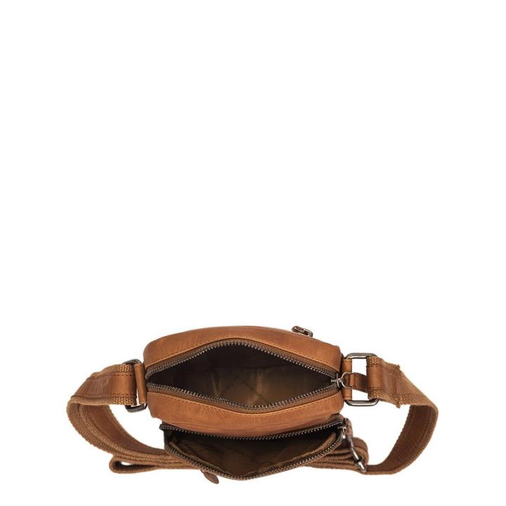 Daniel Ray The Chesterfield Brand Bremen Schoudertas Cognac