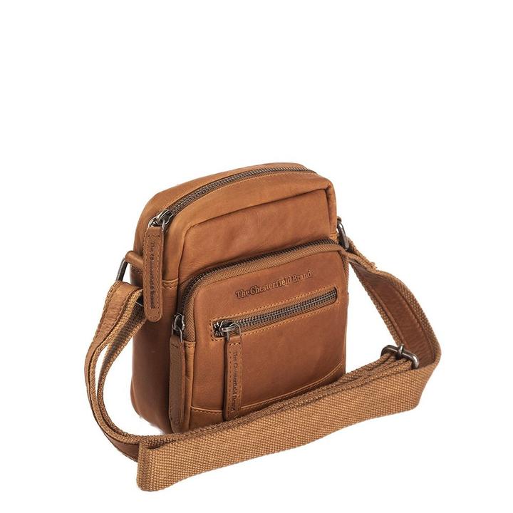 daniel ray The Chesterfield Brand Bremen Schoudertas cognac