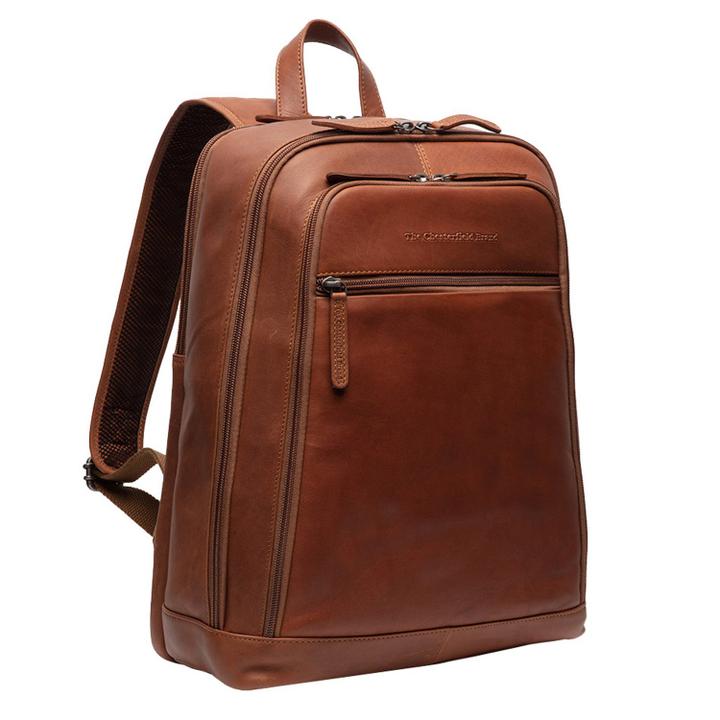 daniel ray The Chesterfield Brand Detroit Laptoprugzak cognac