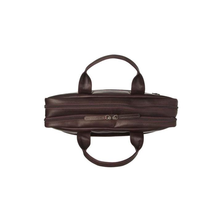 Daniel Ray The Chesterfield Brand Frazer Laptopbag Brown