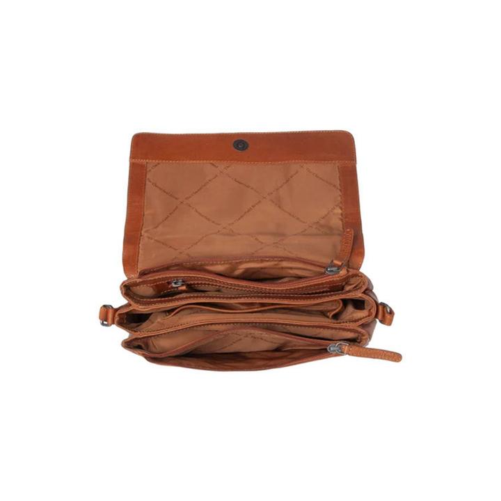 Daniel Ray The Chesterfield Brand Laverton Flapoverbag Medium Cognac