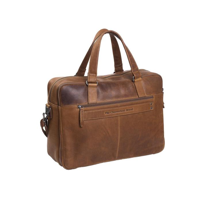 Daniel Ray The Chesterfield Brand Misha Laptoptas Cognac