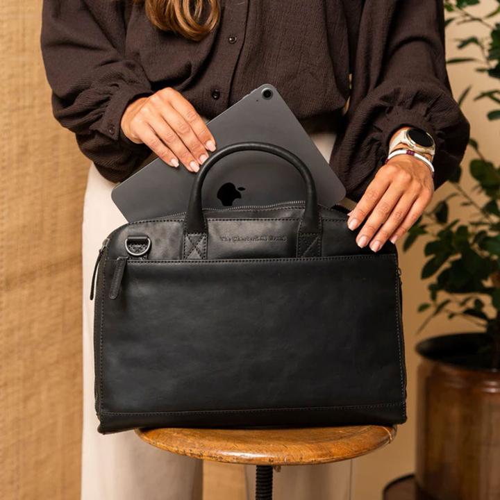 Daniel Ray The Chesterfield Brand Tilbury Laptopbag Brown