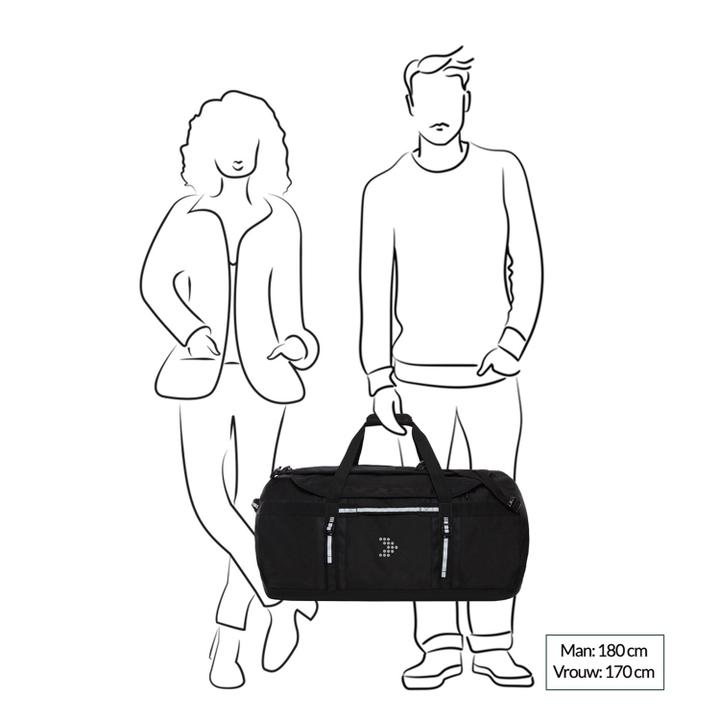 Daniel Ray Travelbags The Base Duffle Backpack L Black