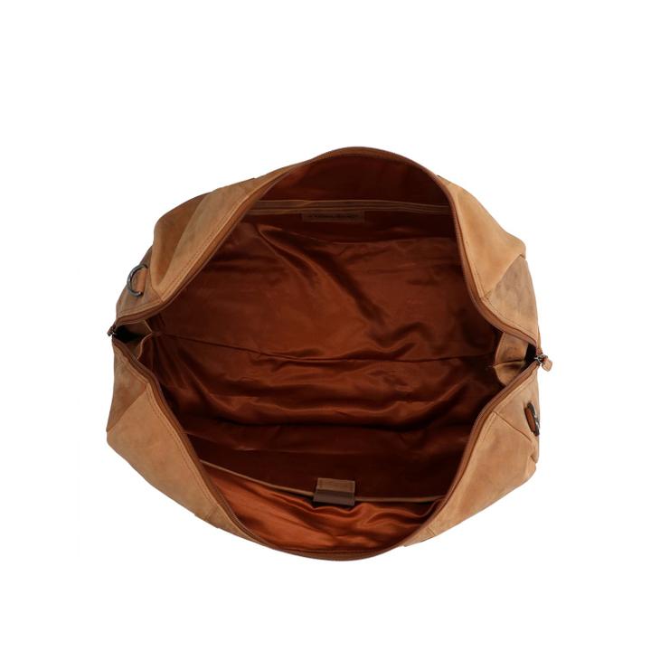 Daniel Ray Travelbags The Base Leather Weekender Cognac