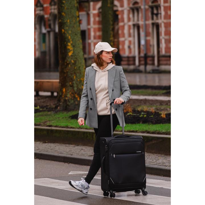 Daniel Ray Travelbags The Base Soft Trolley 68 Black