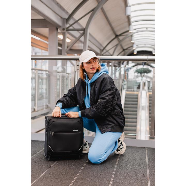 Daniel Ray Travelbags The Base Soft Trolley Underseater Black