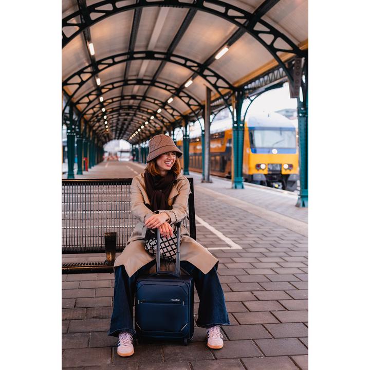 Daniel Ray Travelbags The Base Soft Trolley Underseater Dark Blue