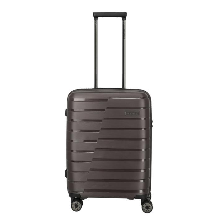 daniel ray Travelite Air Base 4 Wheel Cabin Trolley coffee