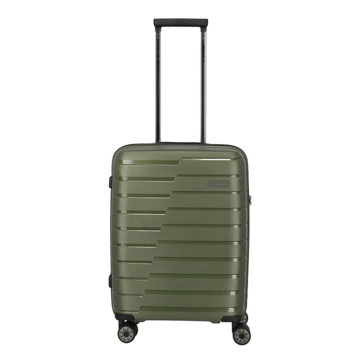 daniel ray Travelite Air Base 4 Wheel Cabin Trolley olive