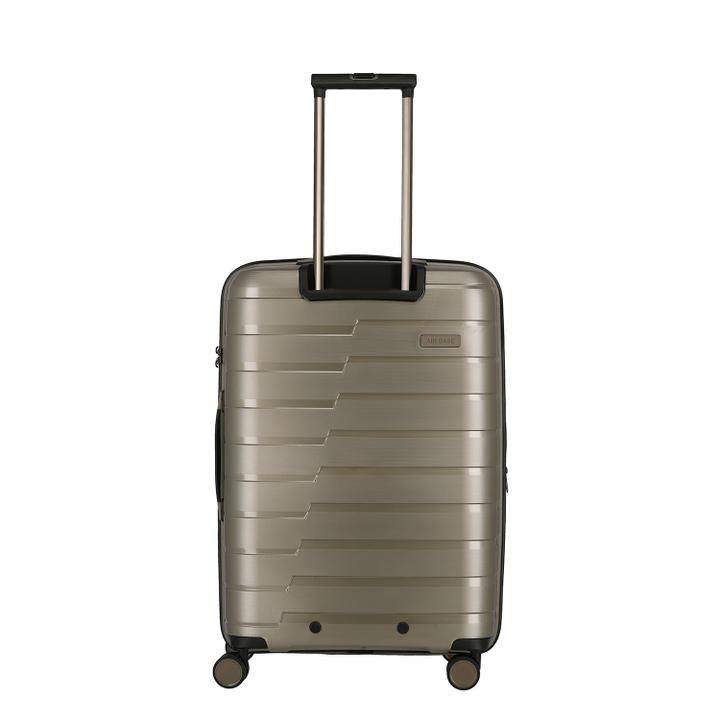 Daniel Ray Travelite Air Base 4 Wiel Trolley M Expandable Champagne Metallic