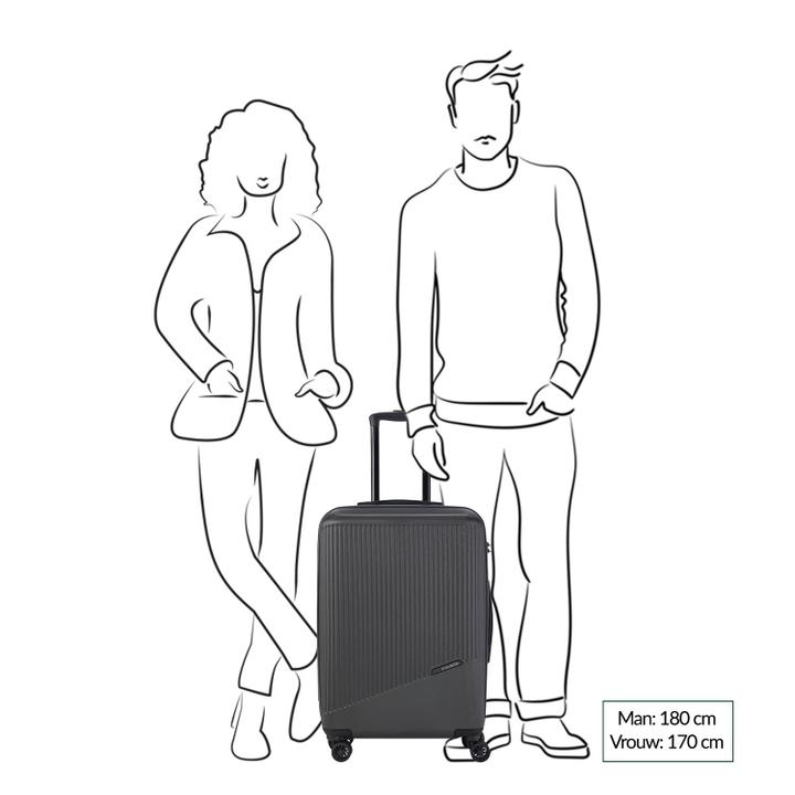 Daniel Ray Travelite Bali 4 Wiel Trolley M Anthracite